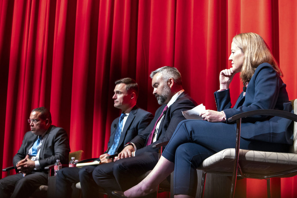 Democratic attorneys general held their first of a series of town halls on March 5, 2025, in Phoenix to discuss how they are standing up to President Donald Trump